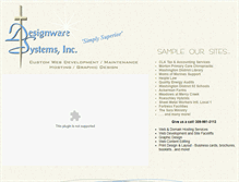 Tablet Screenshot of designwaresystems.com